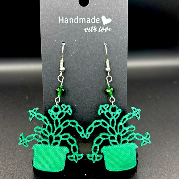 Succulent Earrings - Picture 1 of 6
